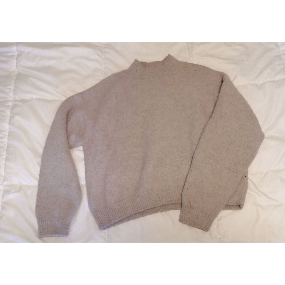 Gray soft sweater